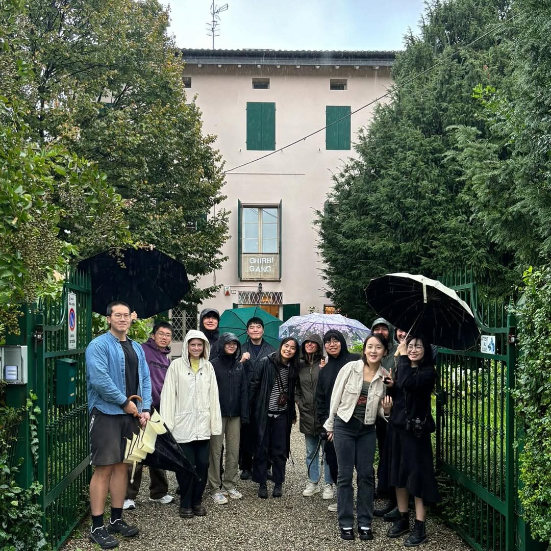 The Ghirri gang is growing! Oggi sono venuti a farci visita gli studenti di Harvard @harvardgsd